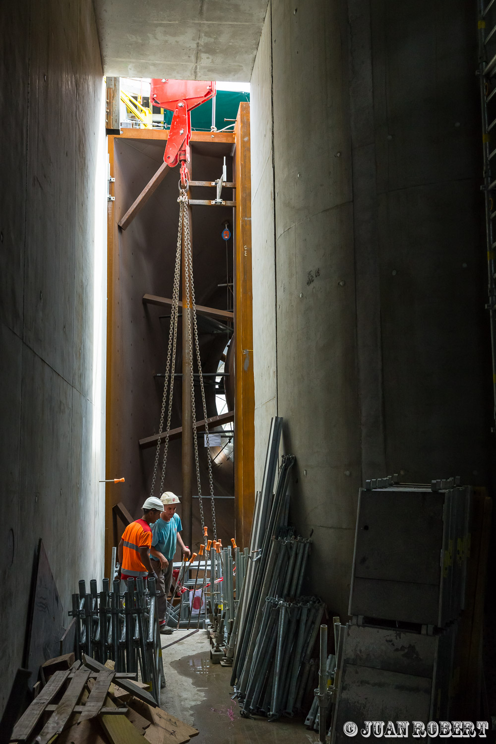 Auteur, CNR, Juan ROBERT, Le Pouzin, PCH, Photographe, building, chantier, construction, grue, ouvriers, rhone, soudeurs, travauxLoriol-sur-DrômeDrôme - Rhône-AlpesCNR, chantier PCH du Pouzin