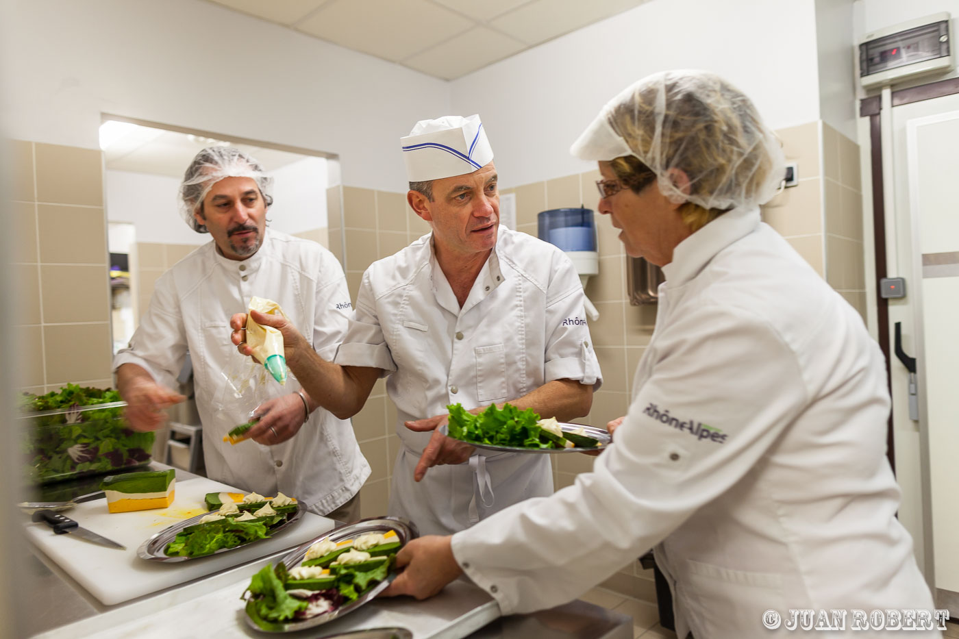 GAGO Maurice et  LENAIN Hervécantine, cuisine, cuisinier, scolaireVienneIsere - Rhone-AlpesLycee AgrotecLycee Agrotec Vienne