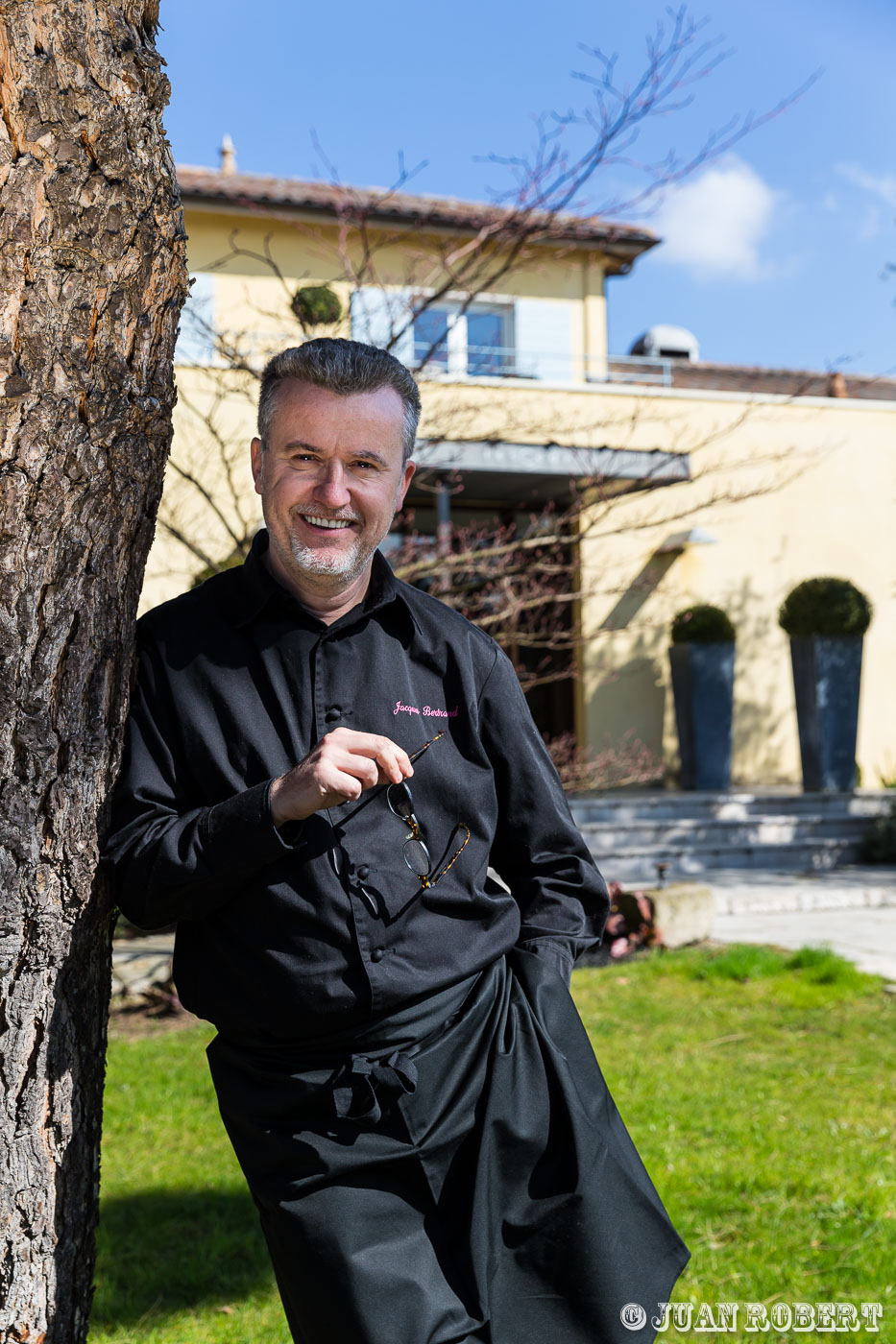 Le chef, Jacques BertrandGranges-les-BeaumontDrôme - Rhône-AlpesRestaurant Les Cèdres à Granges-les-beaumont