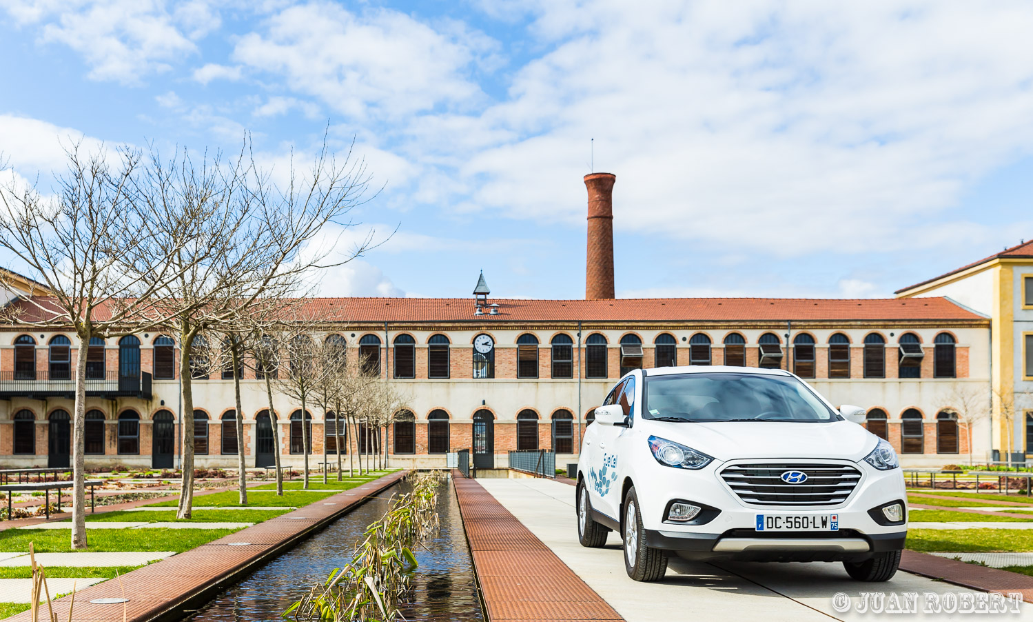 Auteur, Juan ROBERT, PhotographeDrôme - Rhône-AlpesShooting Hyundai ix35 fuelcell ambiance Urbaine