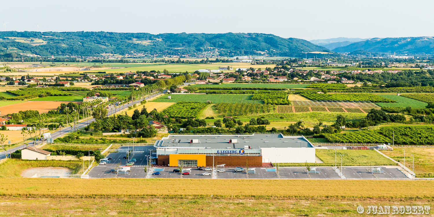 vue aérienneSaint Rambert d'AlbonDrôme - Rhône-AlpesMagasin Leclerc de St Rambert d'Albon